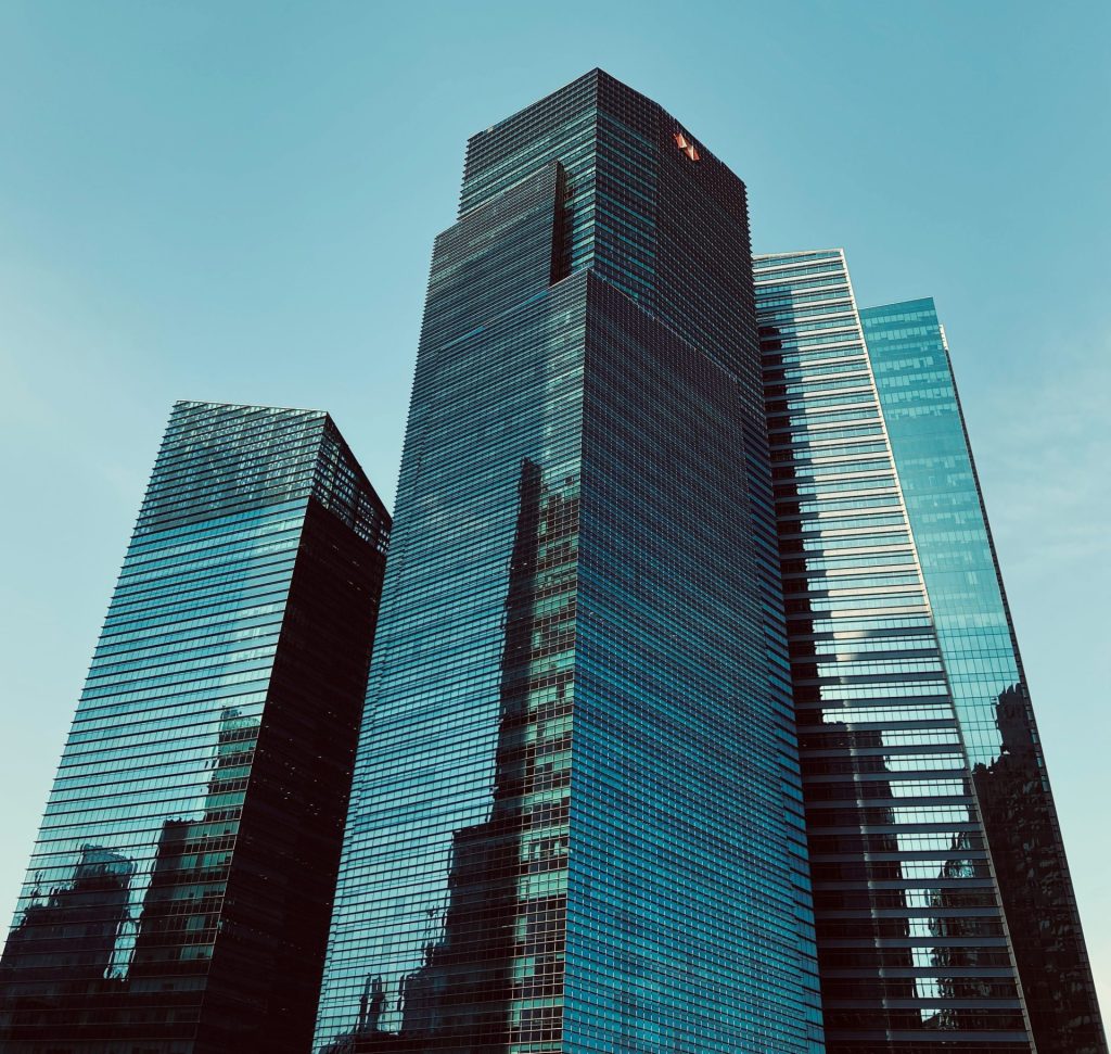 A very tall building with a lot of windows